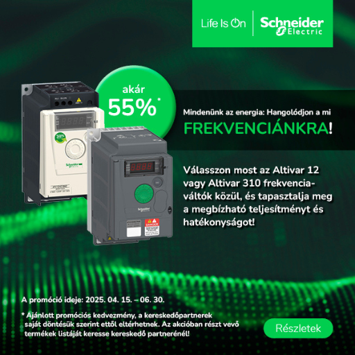 Schneider Electric - Frekvenciaváltó kampány